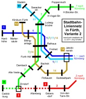 Linienplan Variante 2