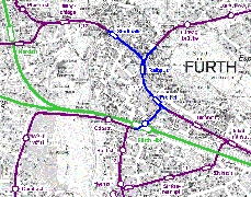 Stadtplan Variante 1