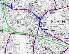 Stadtplan Variante 2